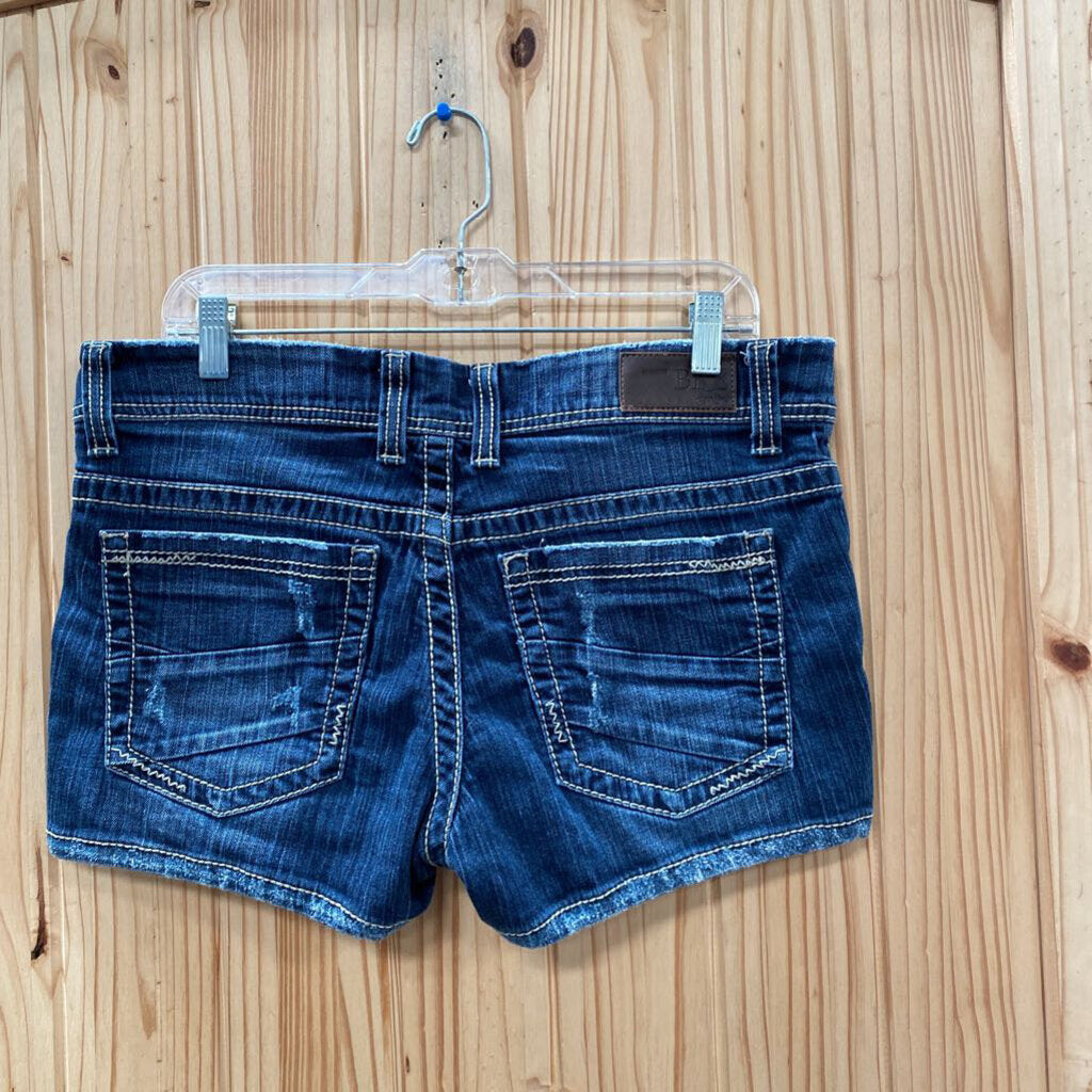 WOMENS BKE PEYTON DENIM JEAN SHORTS 32