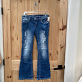 WOMENS AMETHYST DENIM DIST. JEANS 5