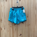 GIRLS NIKE TURQUOISE SHORTS L 6X NWT