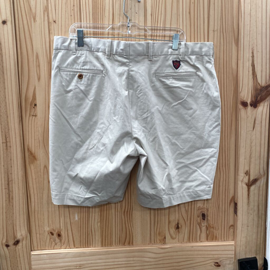 MENS POLO GOLF RALPH LAUREN TAN SHORTS 38