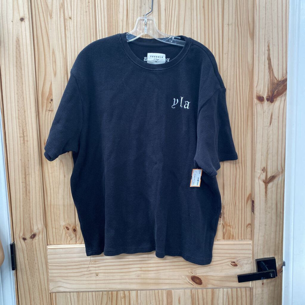 YOUNG LA BLK SHIRT XL