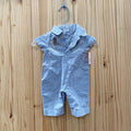 VINTAGE GYMBOREE LT BLUE ROMPER PREEMIE