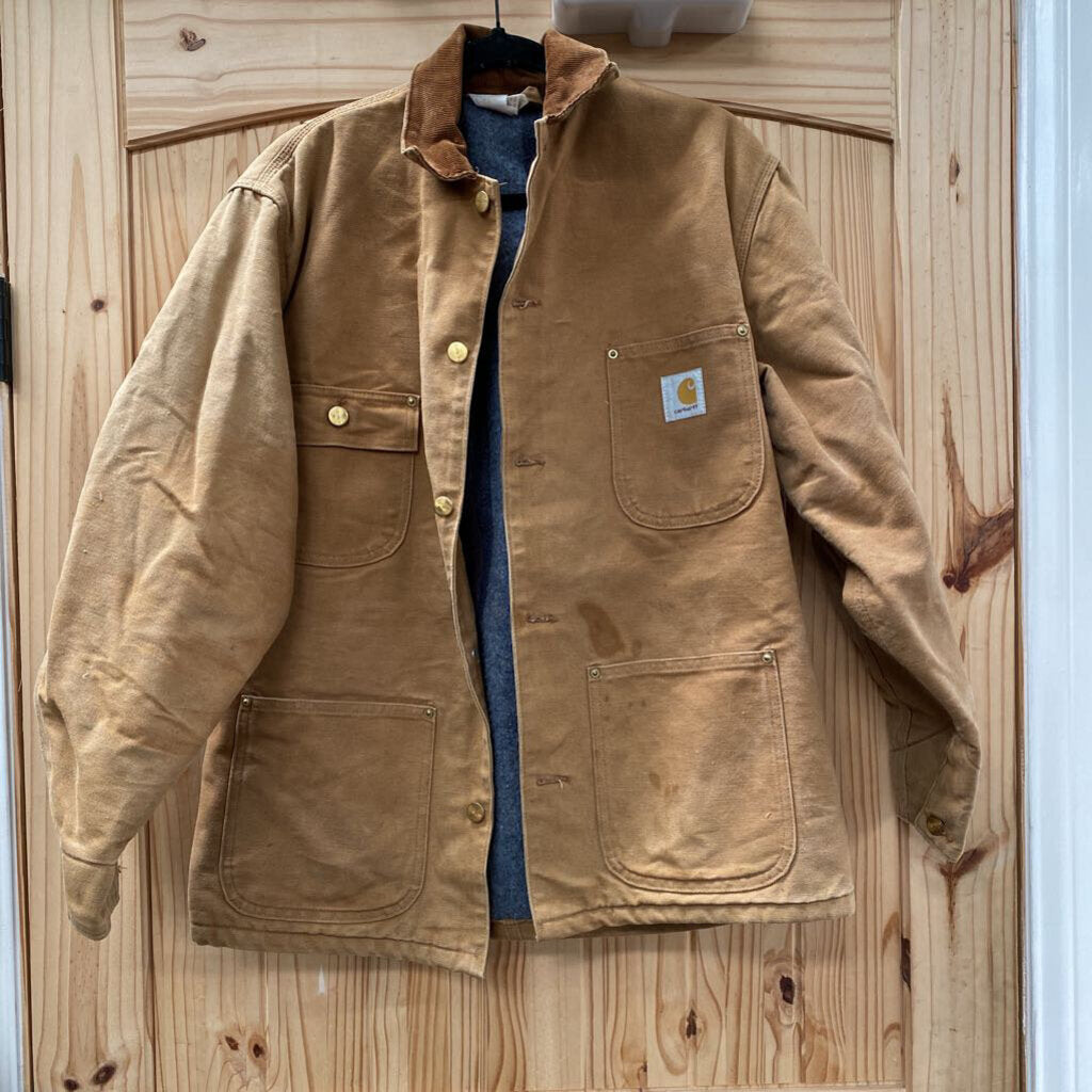 MENS CARHARTT TAN JACKET
