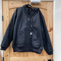 MENS CARHARTT BLK JAKCET 2XL