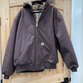 MENS CARHARTT BROWN JACKET 2XL