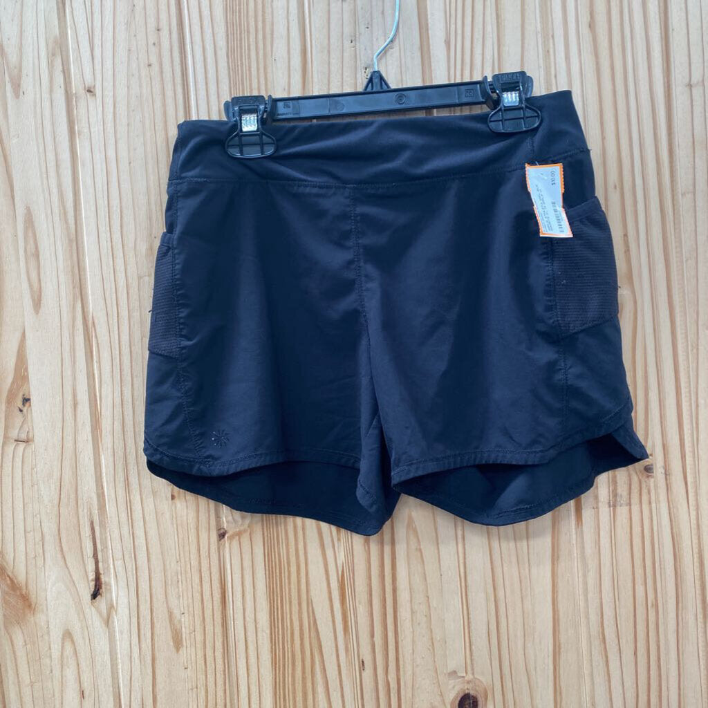 GIRLS ATHLETA GIRL BLK SHORTS XL 14