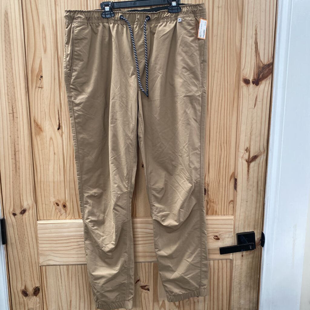 MENS HURLEY TAN PANTS L