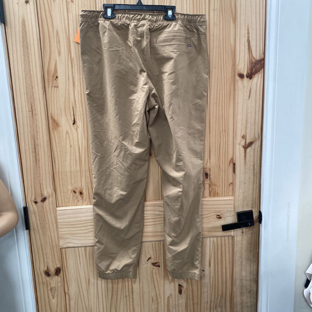MENS HURLEY TAN PANTS L