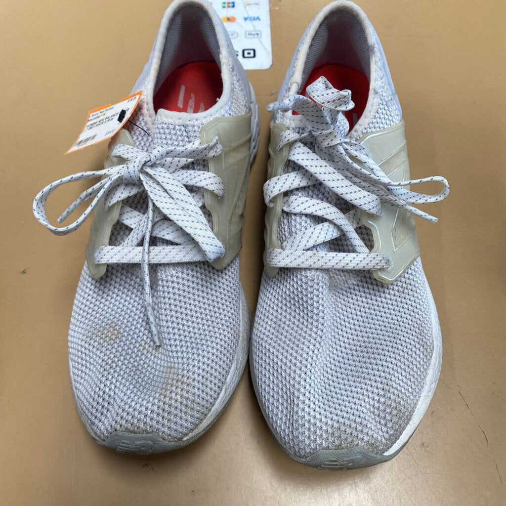 WOMENS NEW BALANCE SHOES LT GREY/WHITE 8