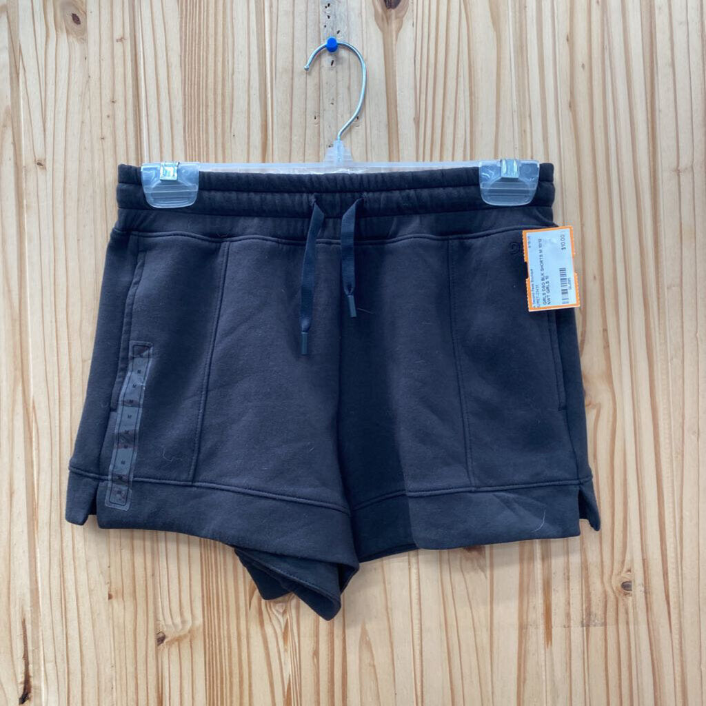GIRLS DSG BLK SHORTS M 10/12 NWT