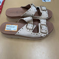 WOMENS CHINESE LAUNDRY IVORY SANDALS 8.5
