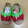 GIRLS STEPPING STONES STRAWBERRY SANDALS 6