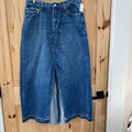 WOMENS GAP DENIM SKIRT 14