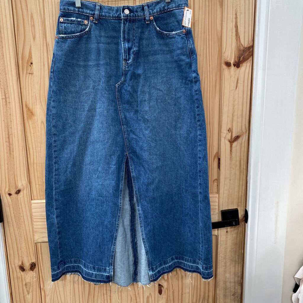 WOMENS GAP DENIM SKIRT 14