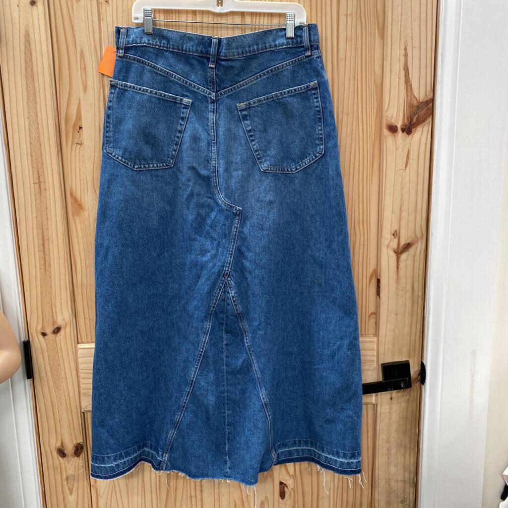 WOMENS GAP DENIM SKIRT 14