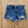WOMENS LUCKY BRAND DENIM JEAN SHORTS 12