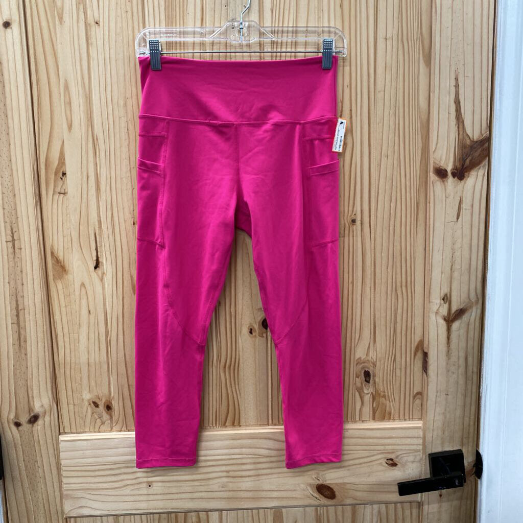 WOMENS ZYIA LEGGINGS DK PINK LEGGINGS 6-8