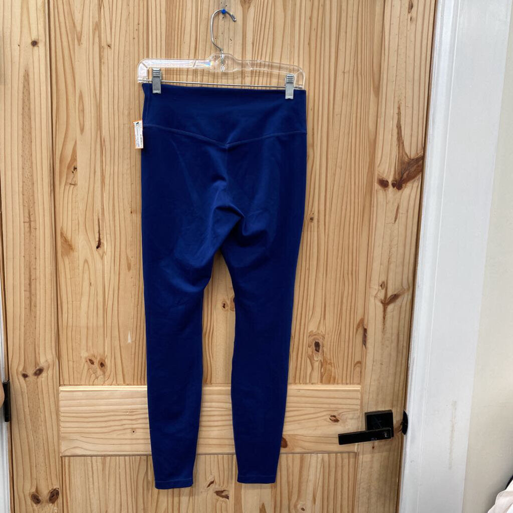 WOMENS NIKE LEGGINGS BLUE M