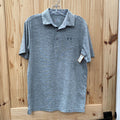 MENS UNDER ARMOUR LT GREY POLO SHIRT S