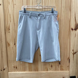 MENS ADIDAS GOLF SHORTS LT GREY 30