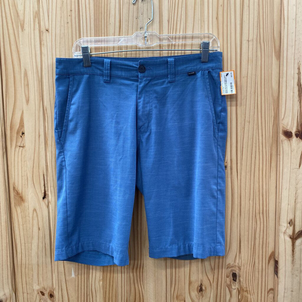 MENS TRAVIS MATHEW GOLF SHORTS BLUE 30
