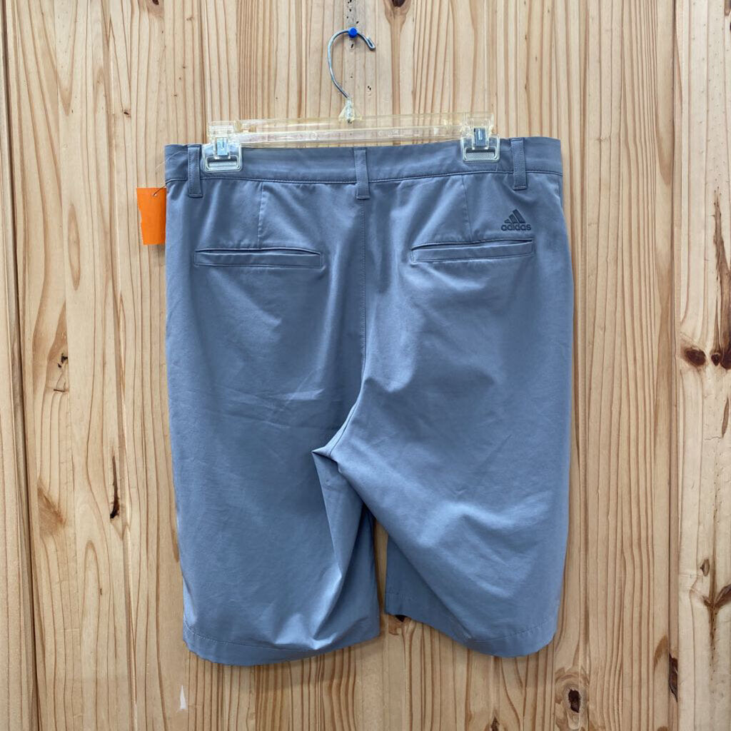 MENS ADIDAS GOLF SHORTS GREY 30