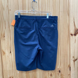 MENS ADIDAS GOLF SHORTS NAVY BLUE 30