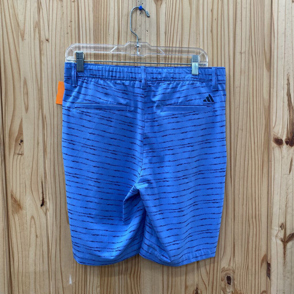 MENS ADIDAS GOLF SHORTS LT BLUE 30