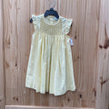 GIRLS EDGEHILL COLLECTION YELLOW SL DRESS 3T