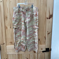 WOMENS MISS ME CARGO CAMO PANTS L