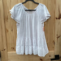 WOMENS COUNTERPARTWHITE CASUAL TOP XL