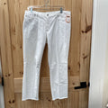 WOMENS GAP WHITE DENIM JEANS 10