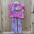 GIRLS BARBIE 2PC SET PINK 4T