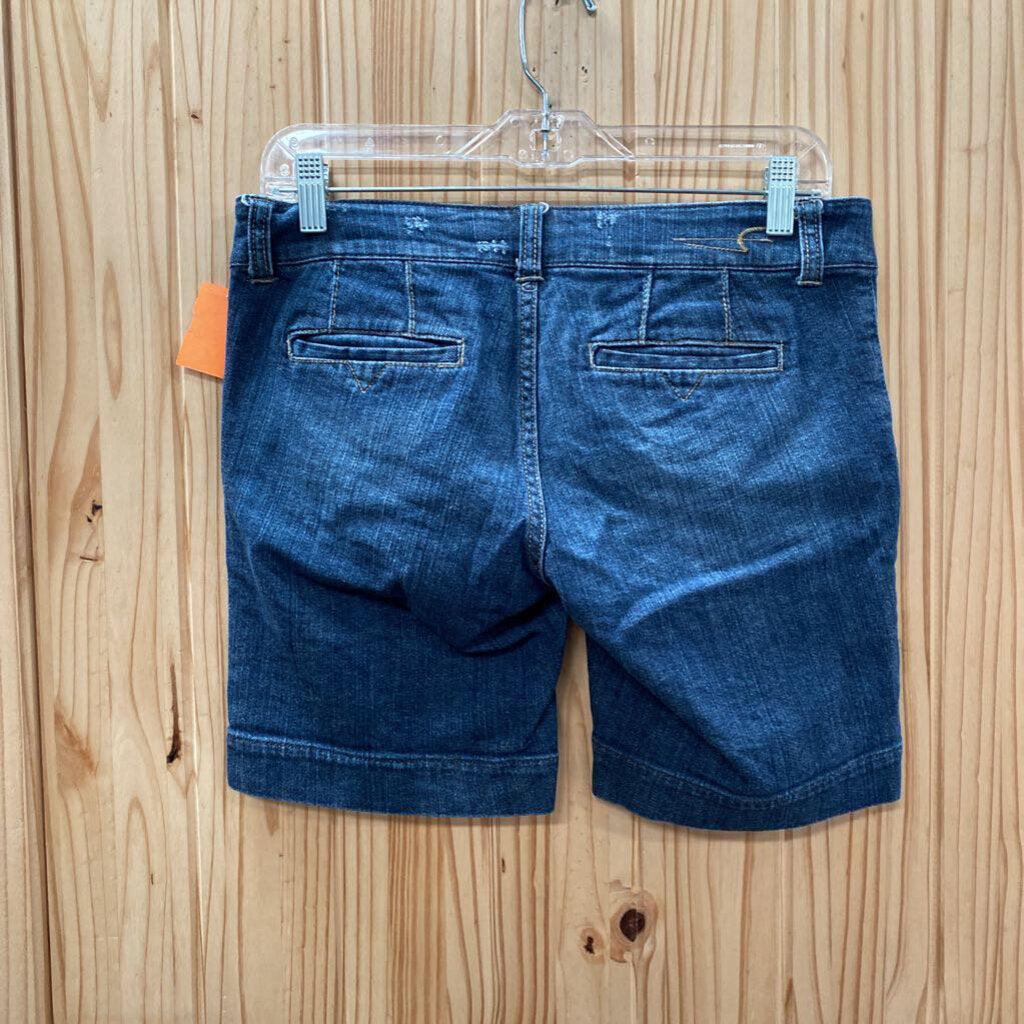 WOMENS AMERICAN EAGLE DENIM JEAN SHORTS 4