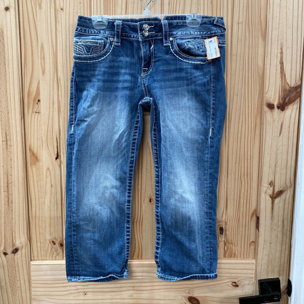 WOMENS VIGOSS DENIM CAPRIS 9/10