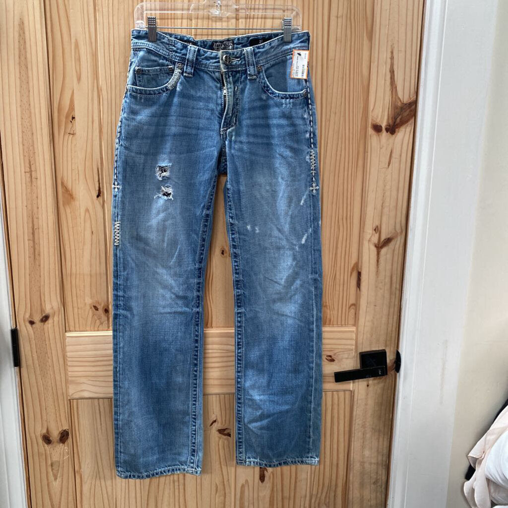 WOMENS AFFLICTION DENIM JEANS 29
