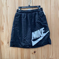 BOYS NIKE SHORTS BLK/WHITE L 12