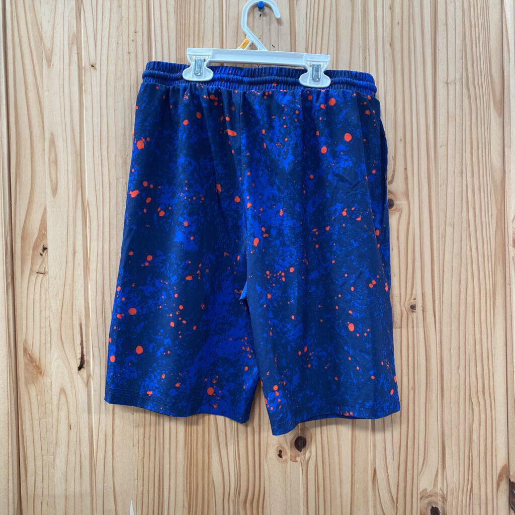 BOYS CHAMPION SHORTS BLUE/ORANGE XL 14/16