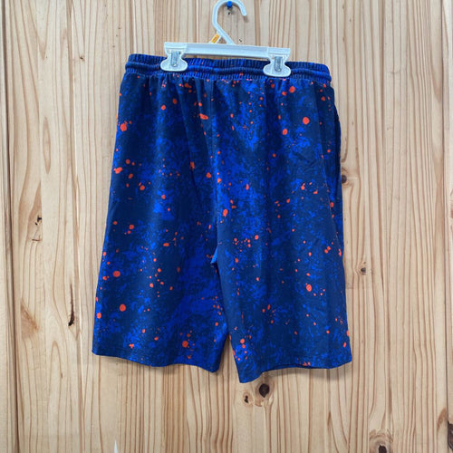 BOYS CHAMPION SHORTS BLUE/ORANGE XL 14/16
