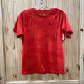 BOYS UNDER ARMOUR SHIRT RED YLG 12