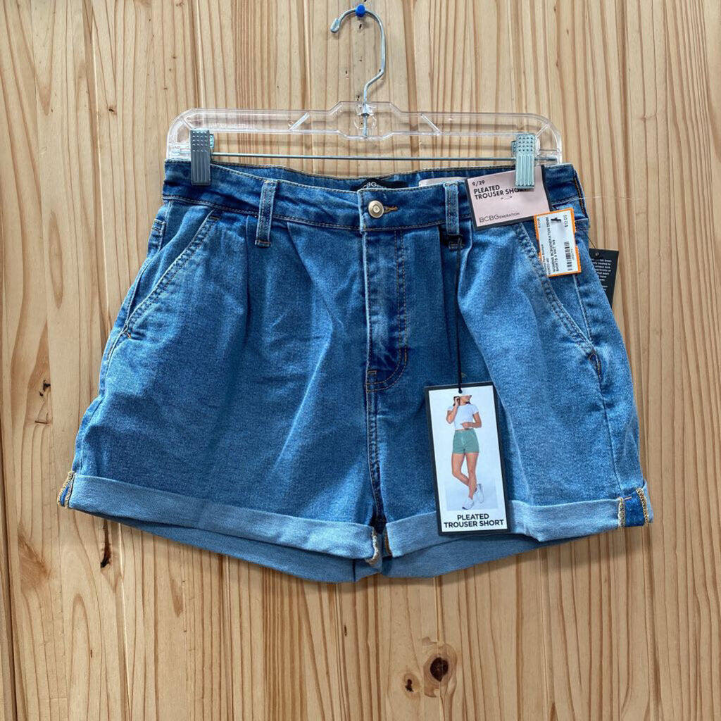 WOMENS BCBGENERATION DENIM SHORTS 9 NWT