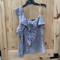 WOMENS JESSICA SIMPSON PLAID CASUAL TOP XL
