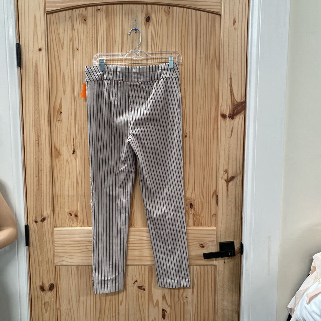WOMENS CHICOS CASUAL PANTS TAN/BLK/WHITE STRIPE 1