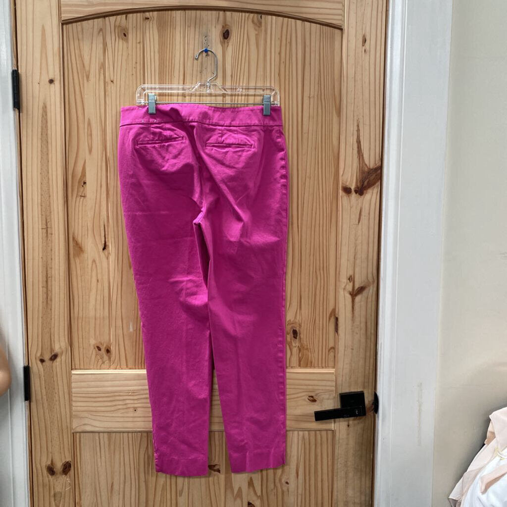 WOMENS TALBOTS DK FUSHIA CASUAL PANTS 10