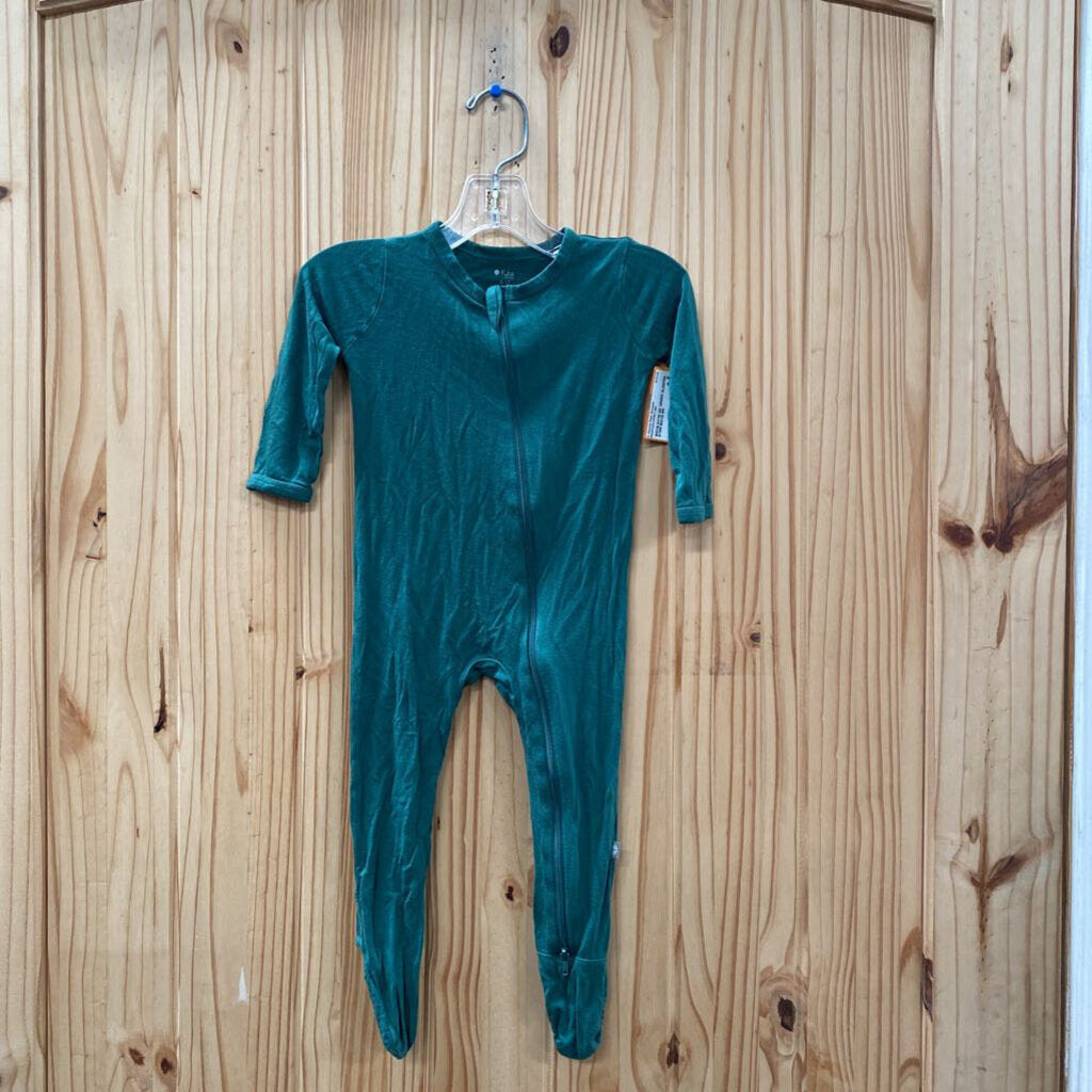 BOYS KYTE DK GREEN SLEEPER 6/12M
