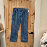 MENS WRANGLER DENIM JEANS 36X32