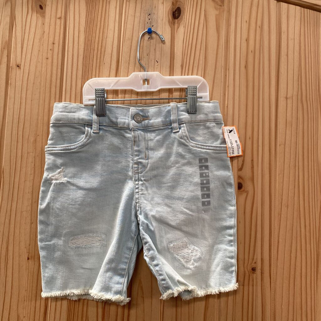 GIRLS OSHKOSH LT DENIM JEAN SHORTS 8