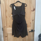 WOMENS NY&C SL BLK ROMPER M NWT