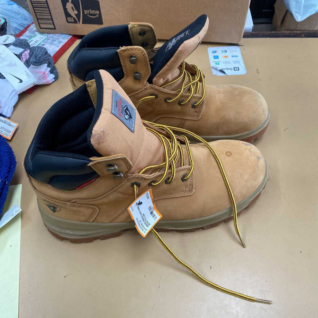MENS HERMAN SURVIVORS TAN BOOTS 12