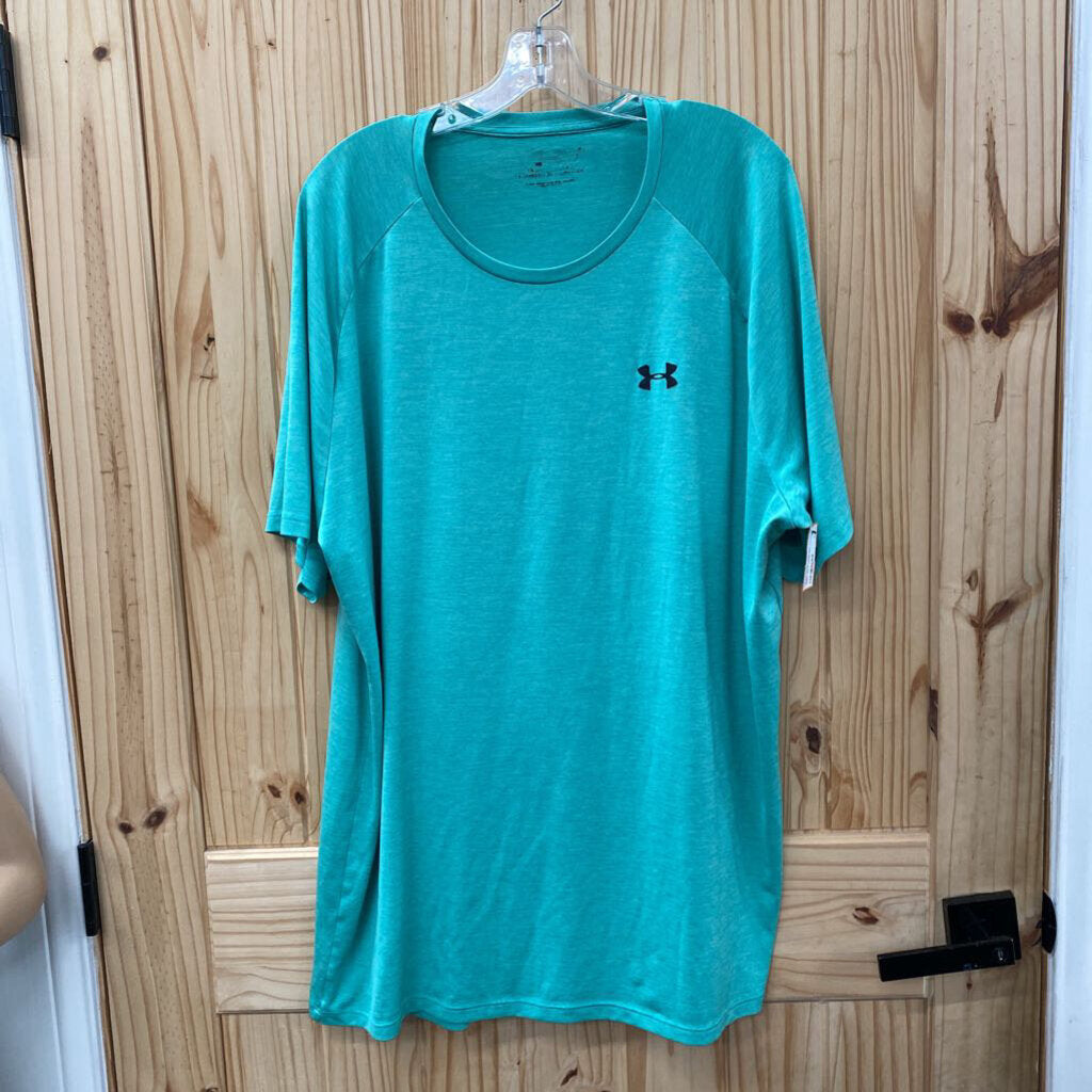 MENS UNDER ARMOUR AQUA SHIRT 3XLT